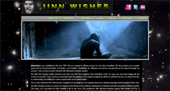 Desktop Screenshot of jinnwishes.com